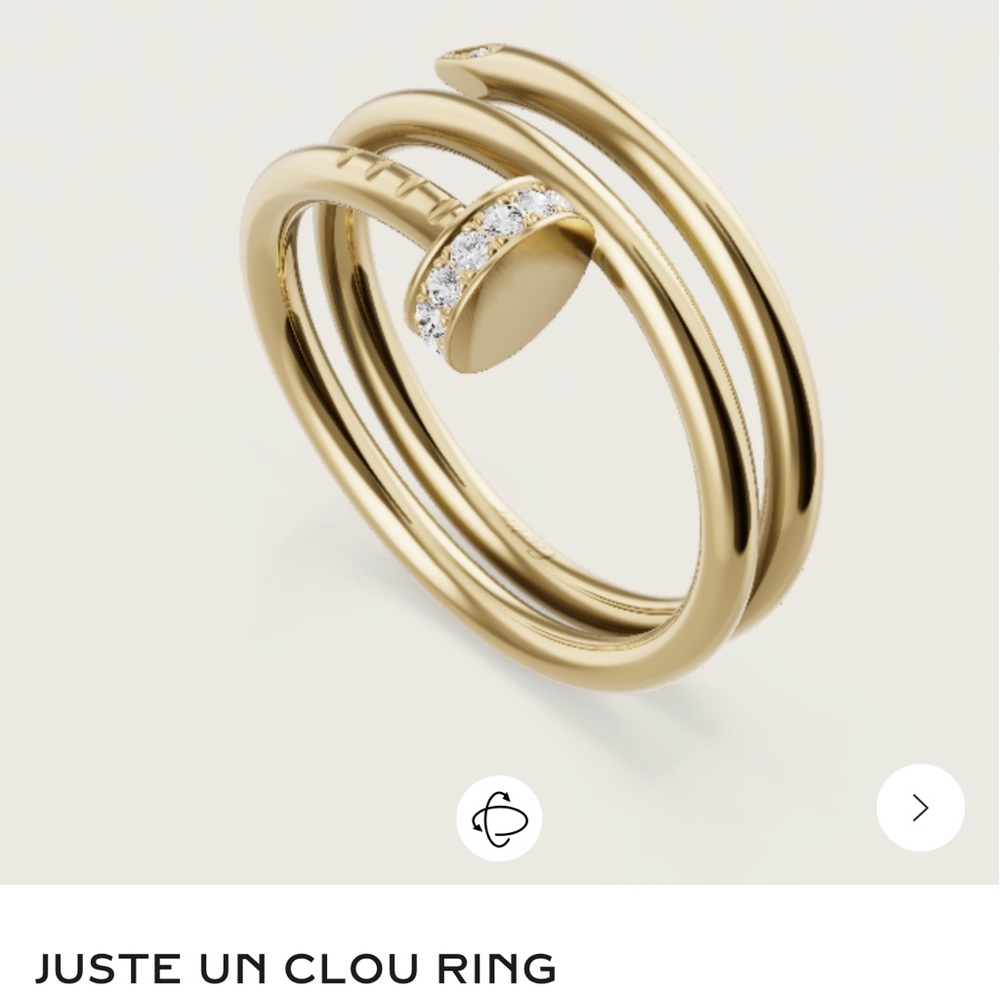 CARTIER RING JUSTE UN CLOU RING - Picture 2 of 10